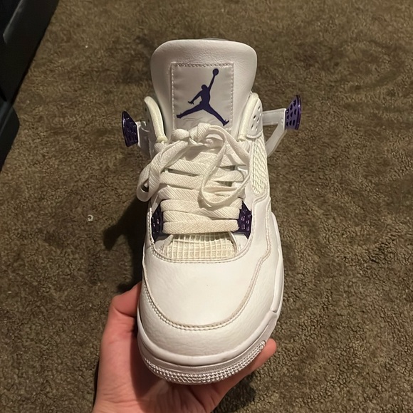 Jordan 4 Retro Metallic Purple - Picture 7 of 7